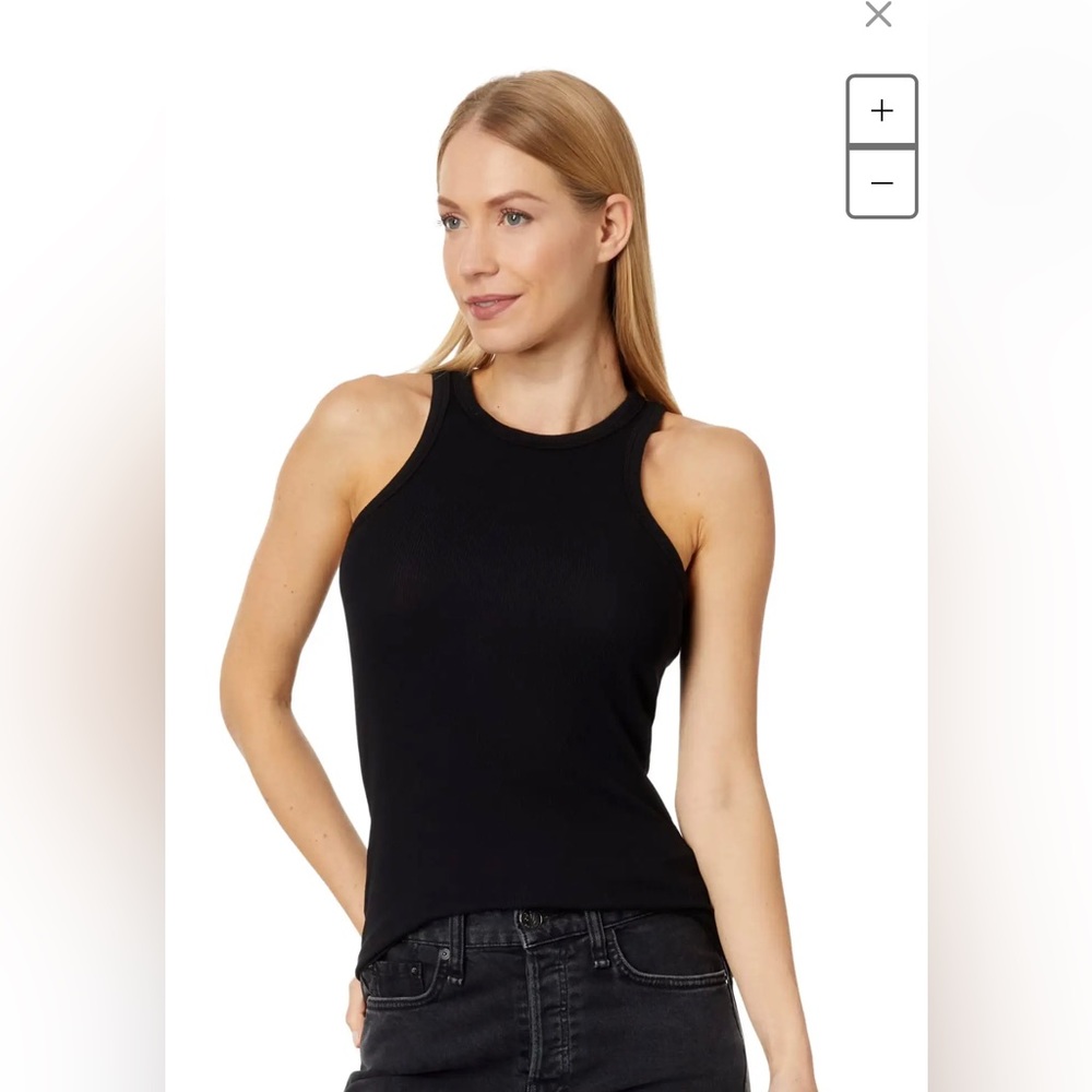 bobi high neck tank top